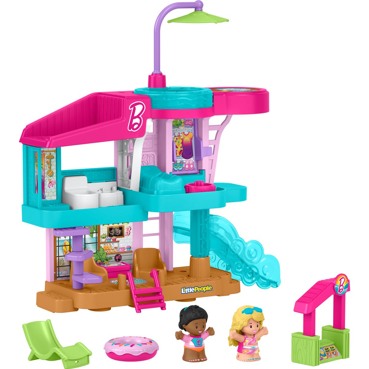 Barbie Little People Beach House Playset