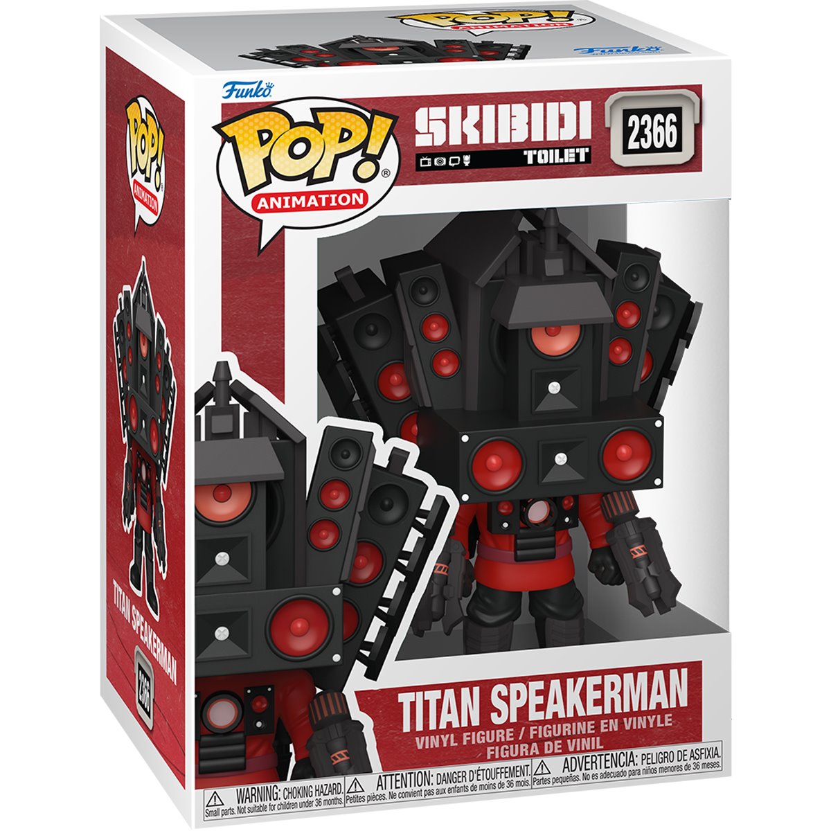 Skibidi Toilet Titan Speakerman Funko Pop! Vinyl Figure #2366