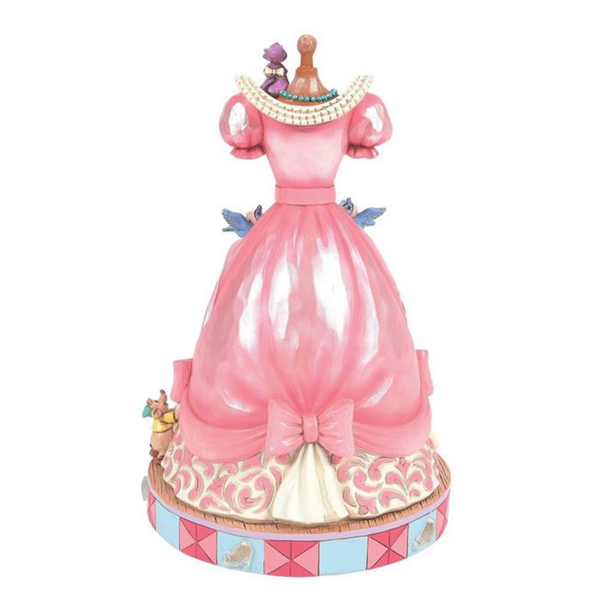 Disney Traditions Cinderella's Pink Dress by Jim Shore Musical Statue