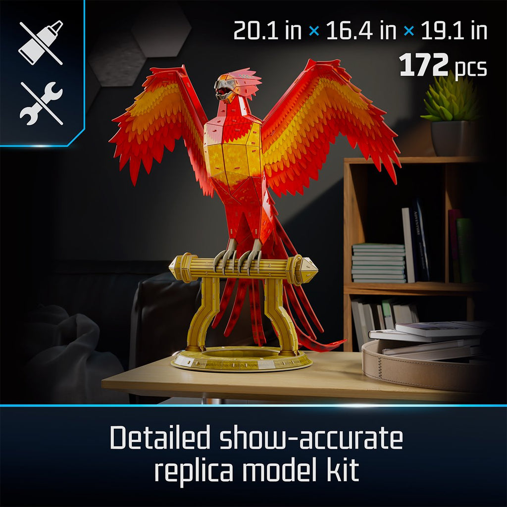 Harry Potter 4D Build Fawkes the Phoenix 3D Puzzle Model Kit