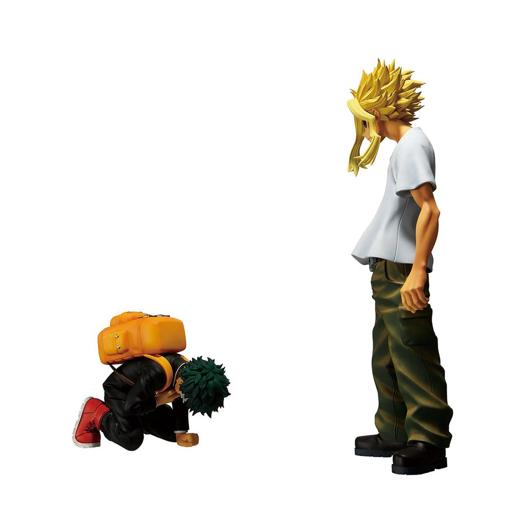 My Hero Academia Izuku Midoriya & All Might Story of How He Became The Greatest Hero Masterlise Plus Ichibansho Statue