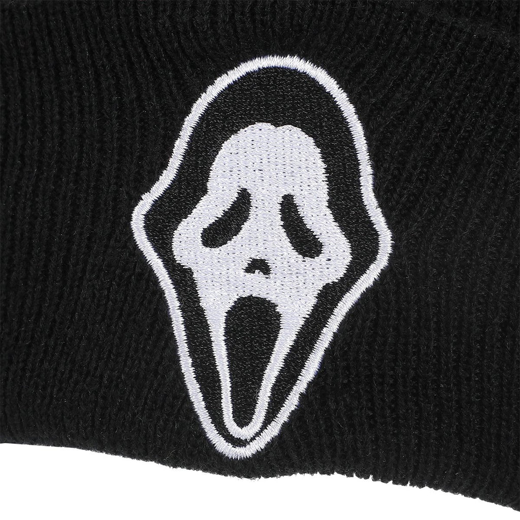 Ghostface Embroidered Logo Cuff Beanie