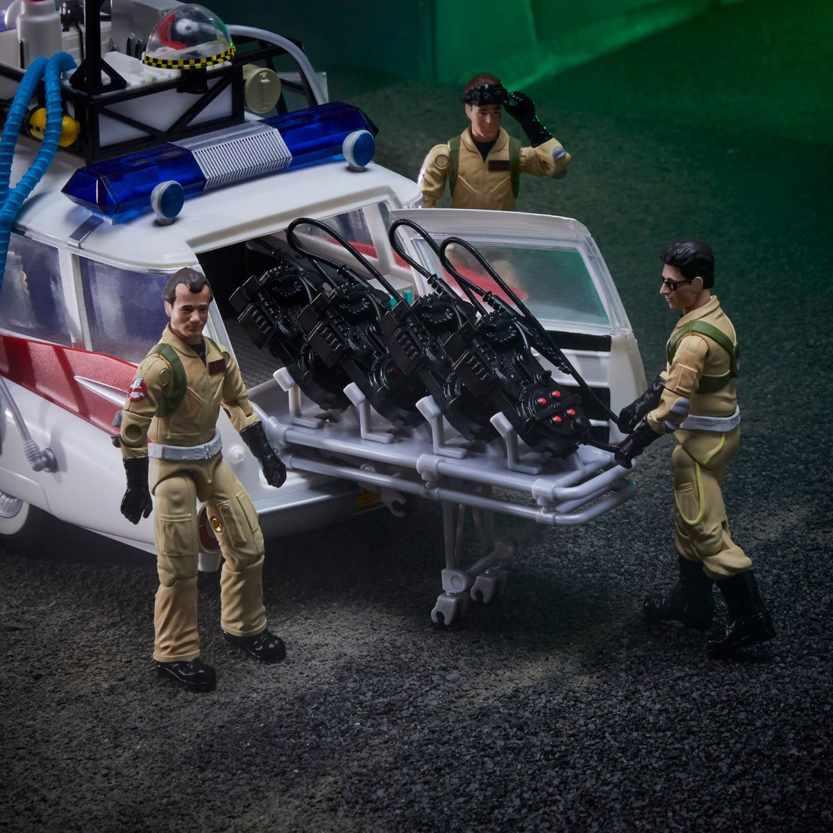 Ghostbusters Plasma Pack O-Ring 40th Anniversary 3 3-4-Inch Action Figures