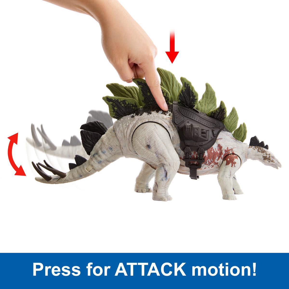 Jurassic World Gigantic Trackers Action Figure Case of 2
