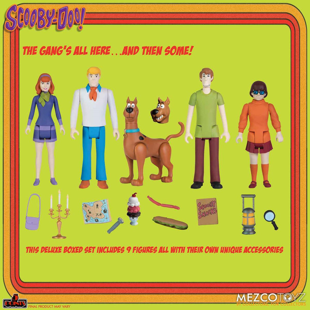 Scooby-Doo Friends and Foes Deluxe 5 Points Boxed Set