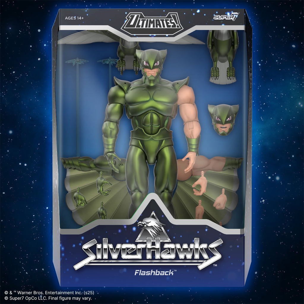 SilverHawks Ultimates Flashback (Toon) 7-Inch Action Figure