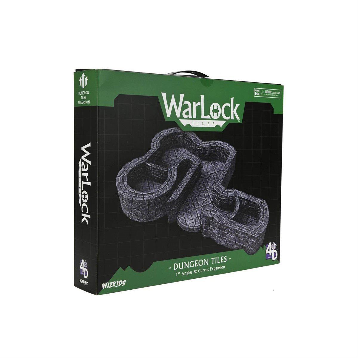 WarLock Tiles Expansion Pack 1-Inch Dungeon Angles & Curves Accessory Pack