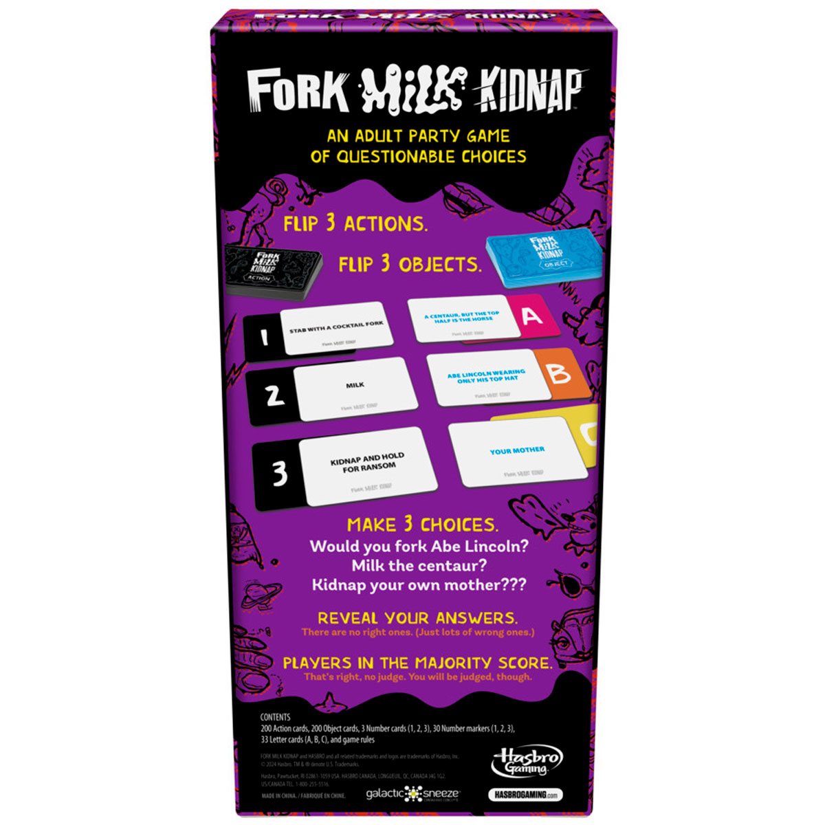Fork Milk Kidnap Game