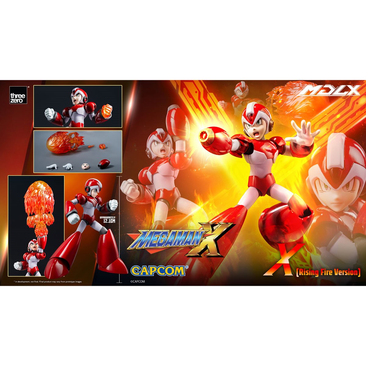 Mega Man X Rising Fire Version MDLX Action Figure