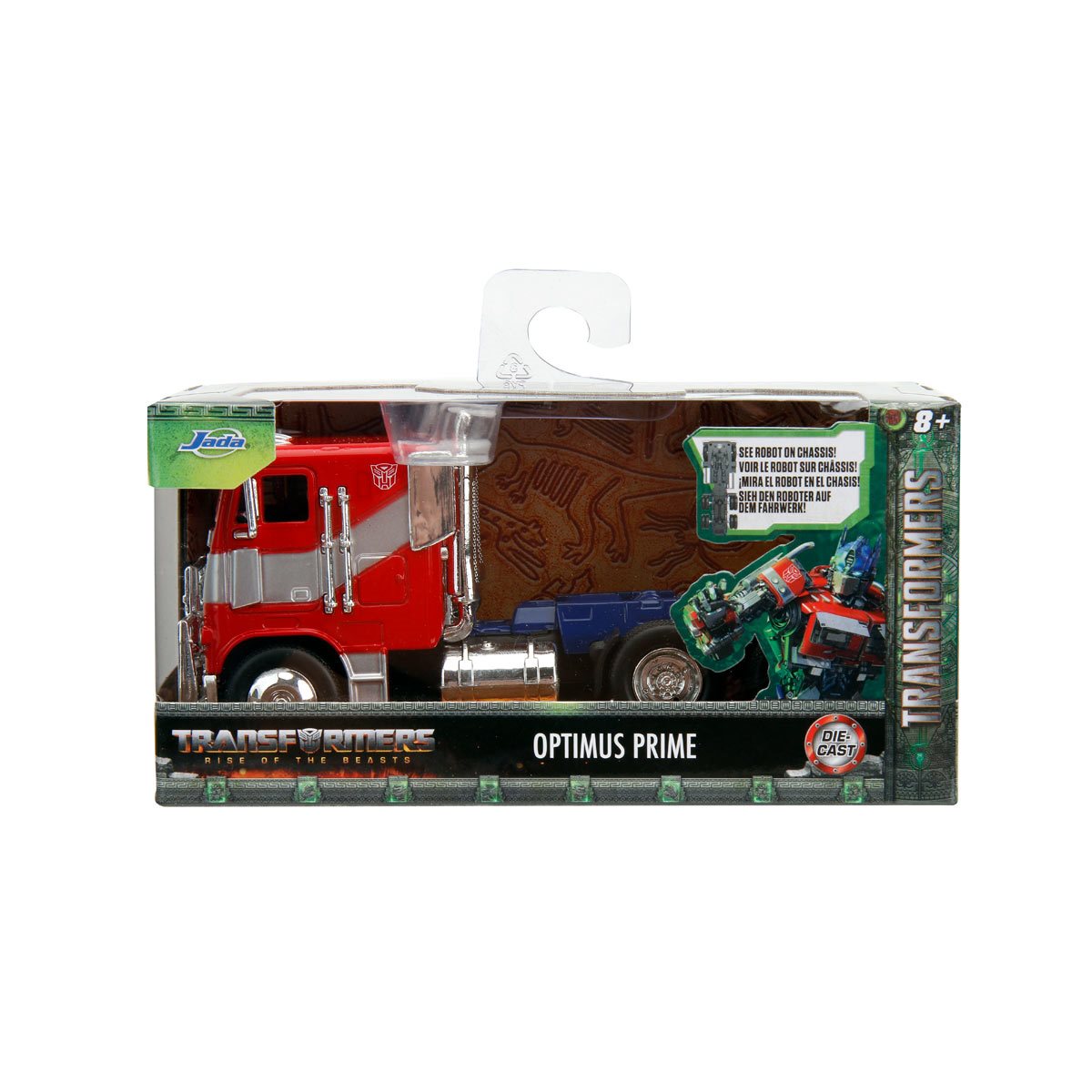 Hollywood Rides Transformers: Rise of the Beasts Optimus Prime 1:32 Scale Die-Cast Metal Vehicle