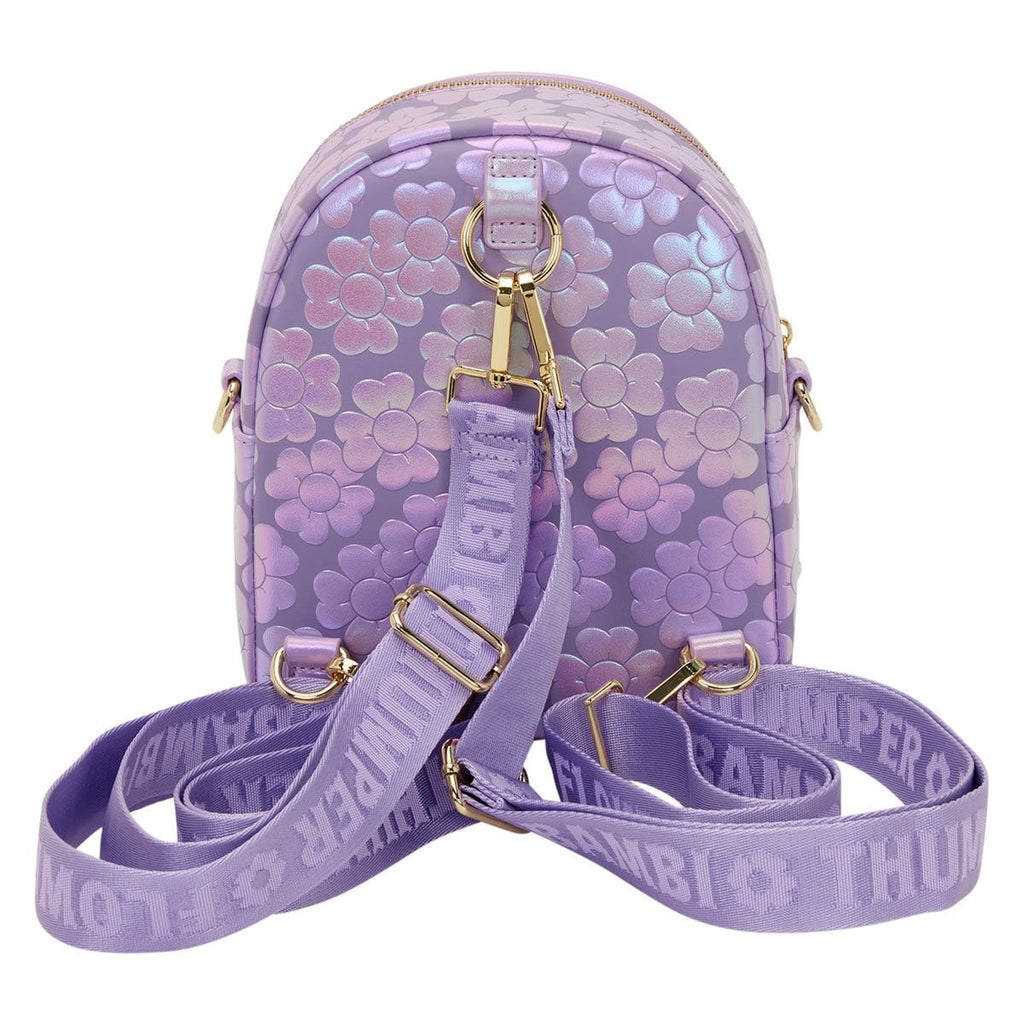 Bambi Floral Micro-Mini Convertible Backpack