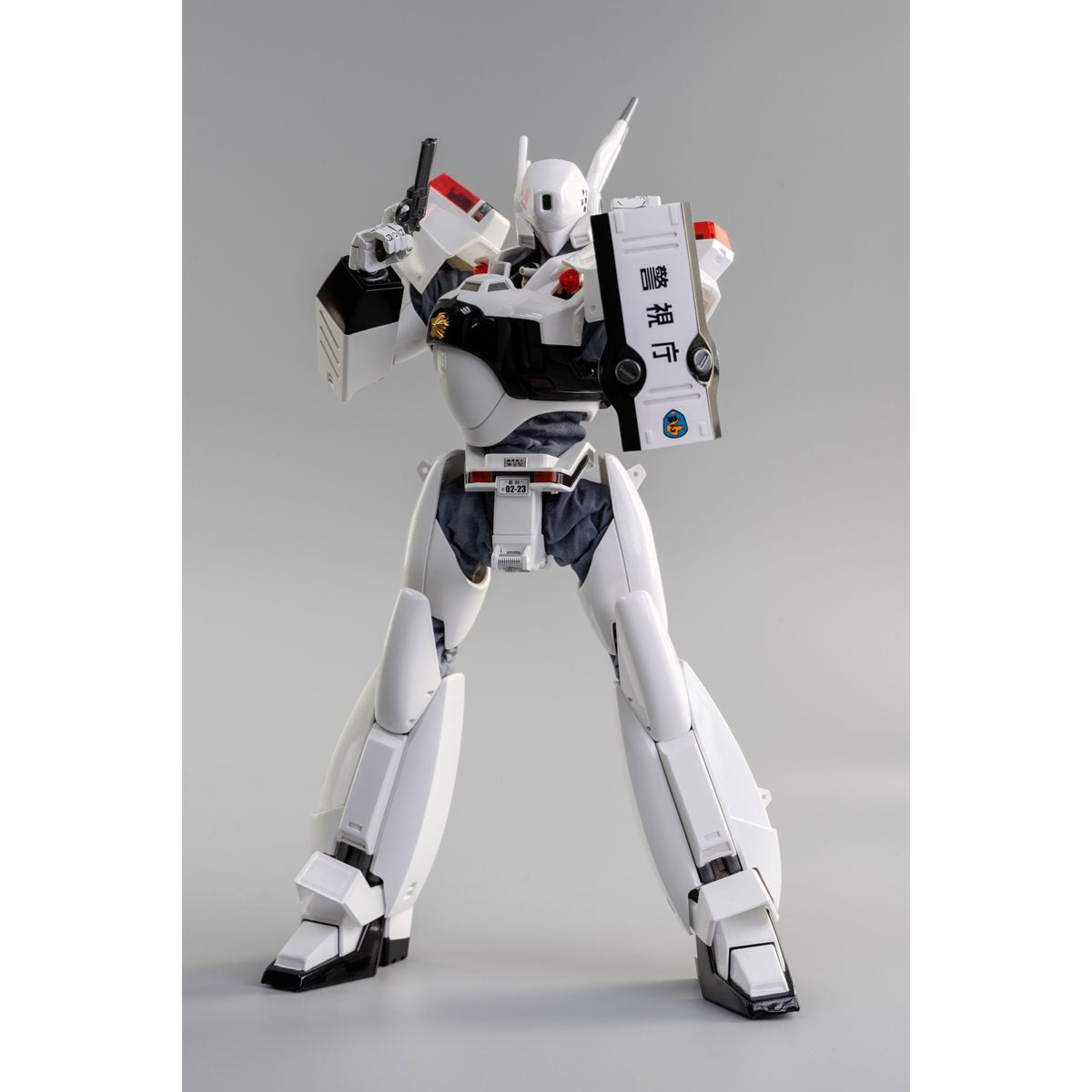Mobile Police Patlabor Ingram Unit 2 ROBO-DOU 1:35 Scale Action Figure with Unit 3 Attachment