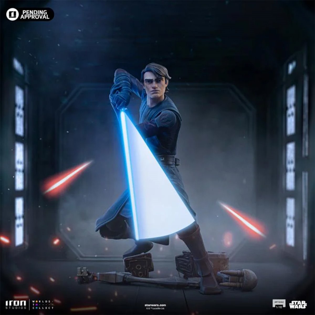 Star Wars: The Clone Wars Anakin Skywalker 1:10 Art Scale Limited Edition Statue