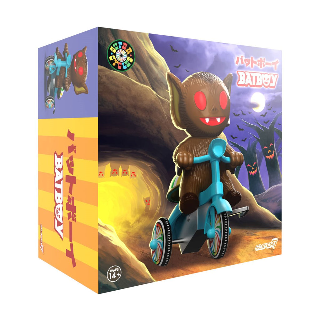 The Worst Bat Boy (Brown with Blue Trike) Super Cycles Figure