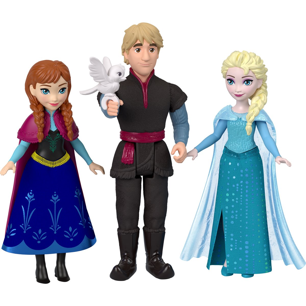 Disney Frozen Anna and Elsa Character Mini-Figure Set