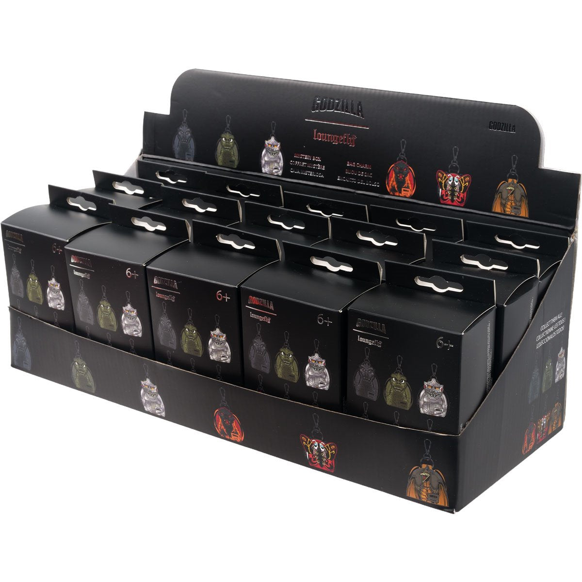 Godzilla Mini-Backpack Mystery Box Bag Charm Case of 15 - Entertainment Earth Exclusive