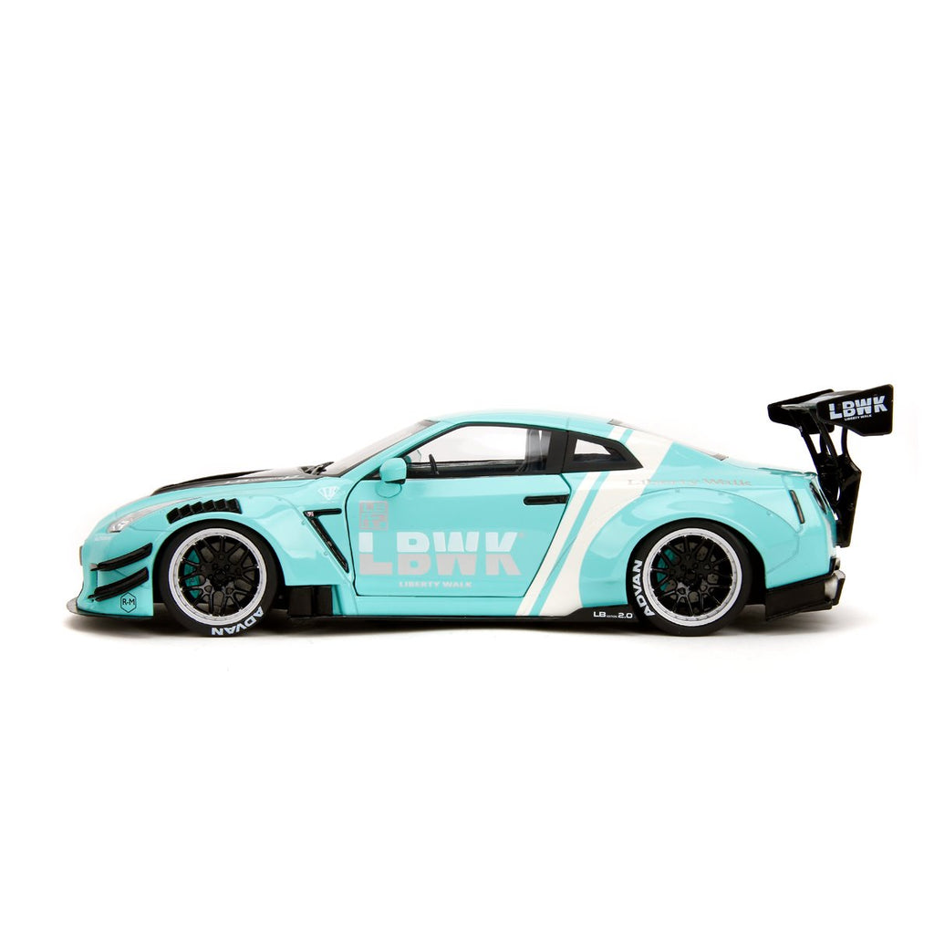 Pink Slips Wave 3 Nissan GT-R R35 LBWK Body Kit Type 2.0 1:18 Scale Die-Cast Metal Vehicle