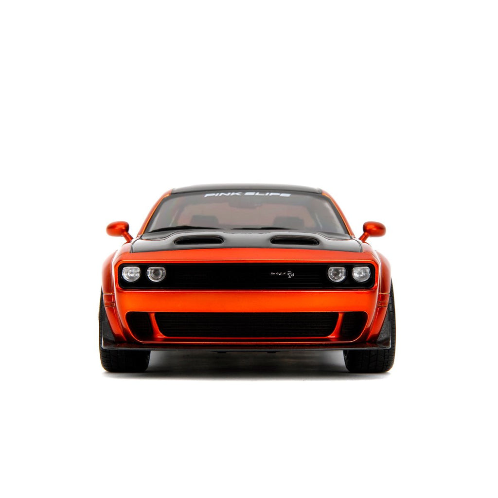 Pink Slips Wave 1 2015 Dodge Challenger SRT Hellcat Redeye Widebody 1:18 Scale Die-Cast Metal Vehicle