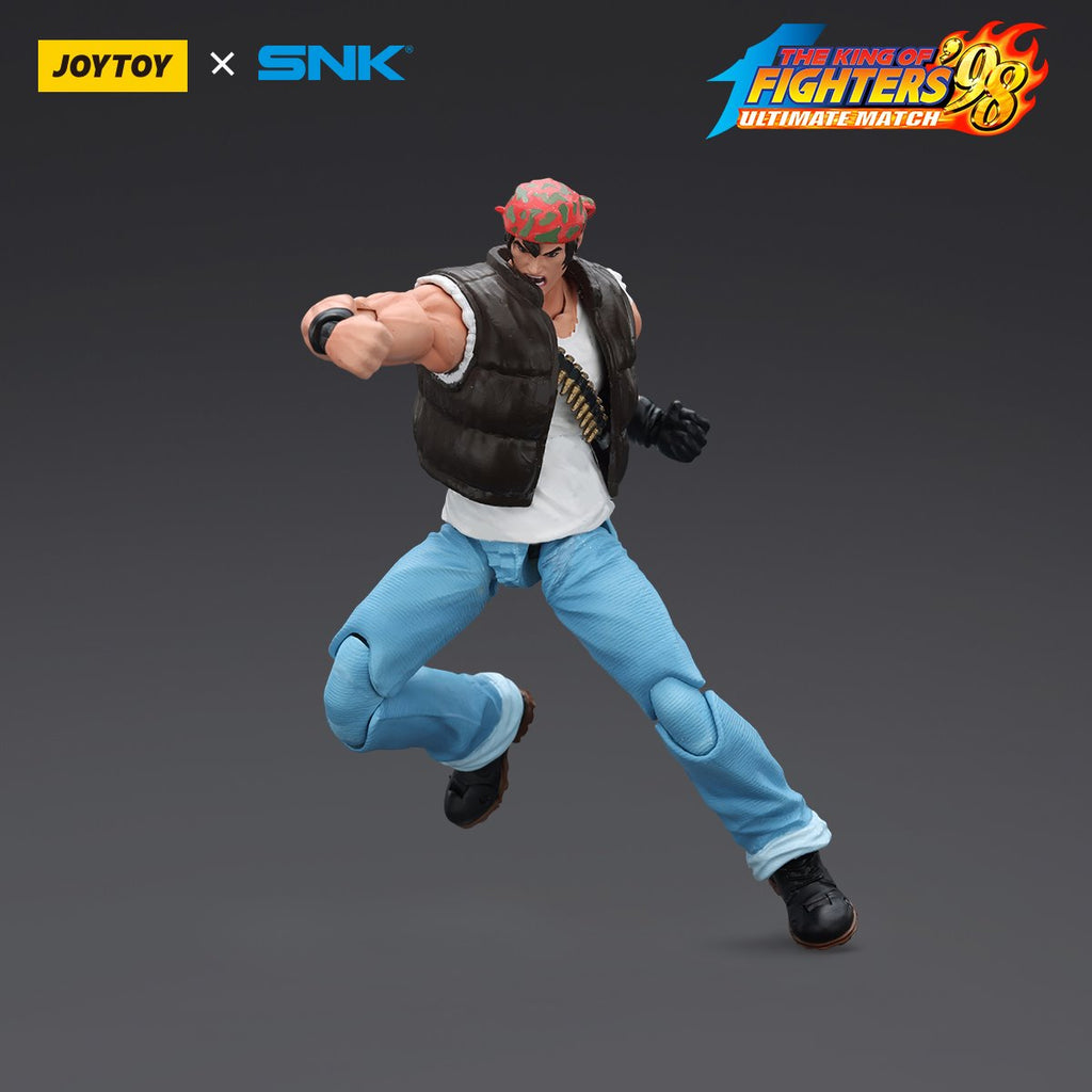 Joy Toy King of Fighters '98 Ultimate Match Ikari Warriors Team Ralf Jones 1:18 Scale Action Figure