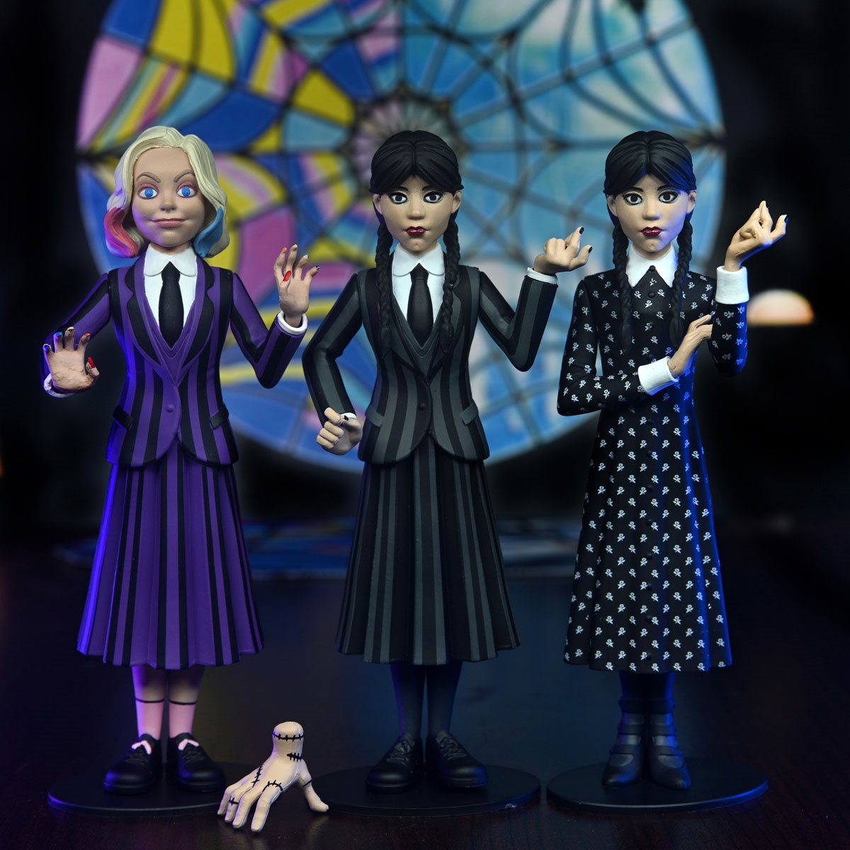 Wednesday Toony Terrors Series 1 6-Inch Scale Action Figure Set of 3