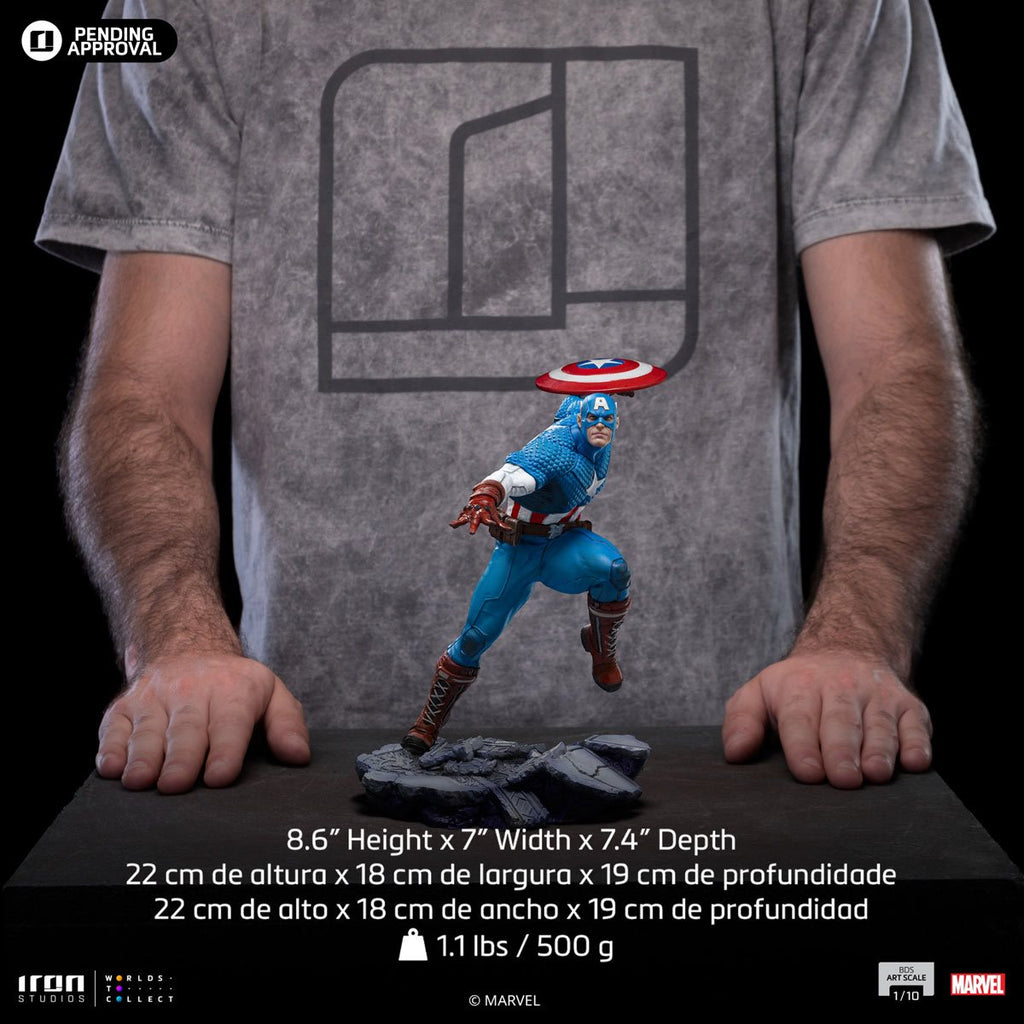 Captain America Infinity Gauntlet Battle Diorama Series 1:10 Art Scale Limited Edition Statue