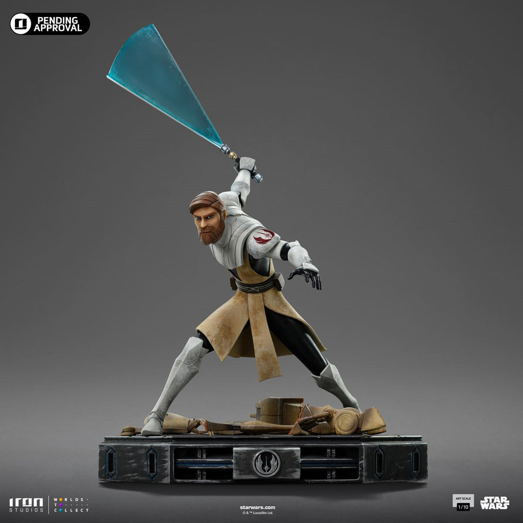 Star Wars: The Clone Wars Obi-Wan Kenobi 1:10 Art Scale Limited Edition Statue