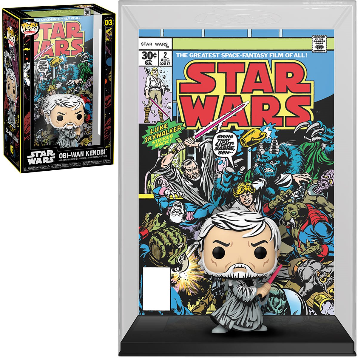 Star Wars Obi-Wan Kenobi Funko Pop! Comic Cover Figure #03 with Case