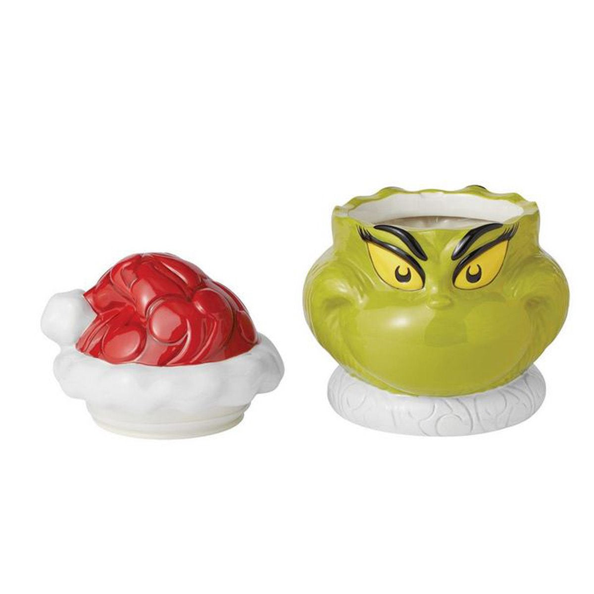 Dr. Seuss Grinch Naughty and Nice Double-Sided Cookie Jar