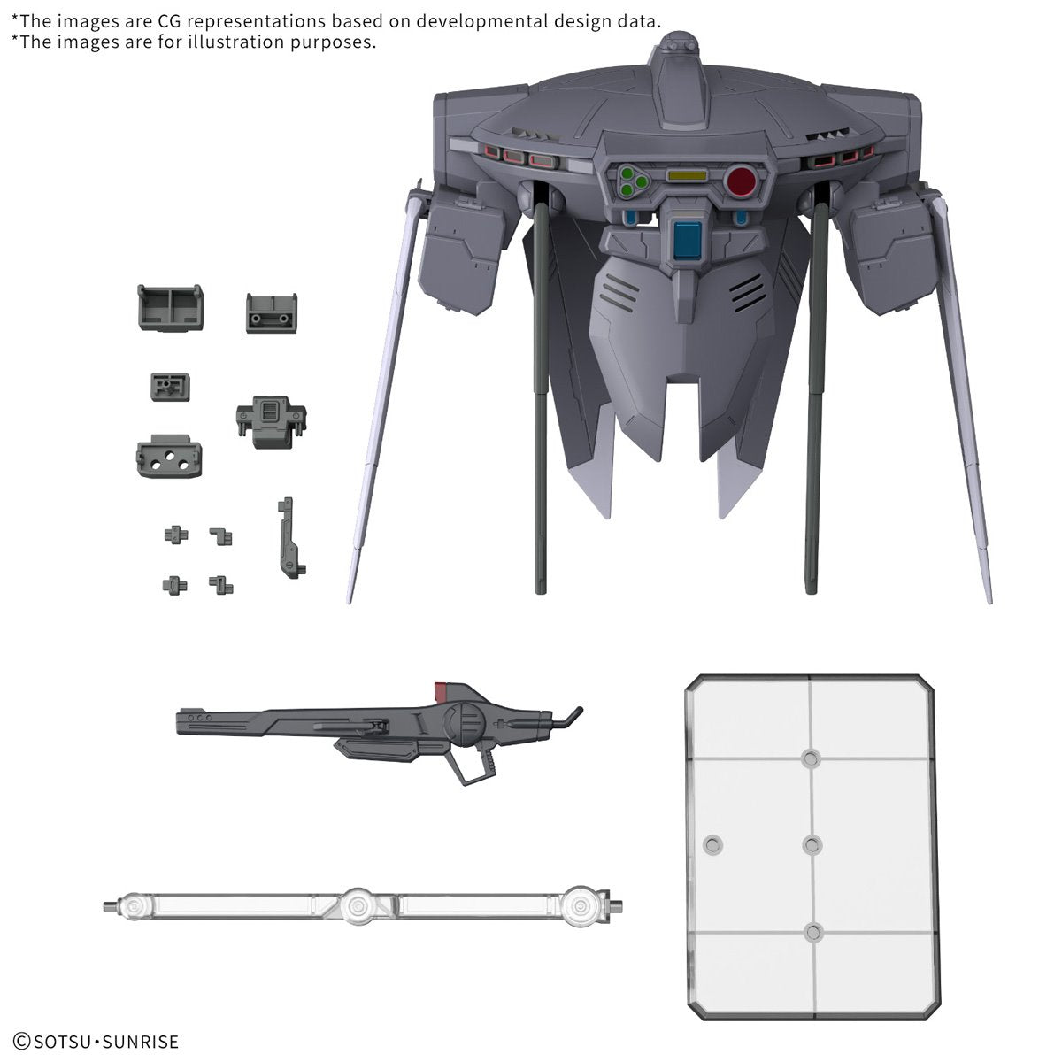 Mobile Suit Gundam Seed Freedom Option Parts Set Gunpla 15 Cavalier Aifrid 1:144 Scale Model Kit