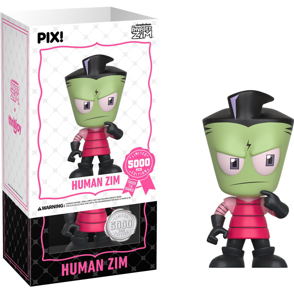 Invader Zim Human Zim Pix! Vinyl Figure