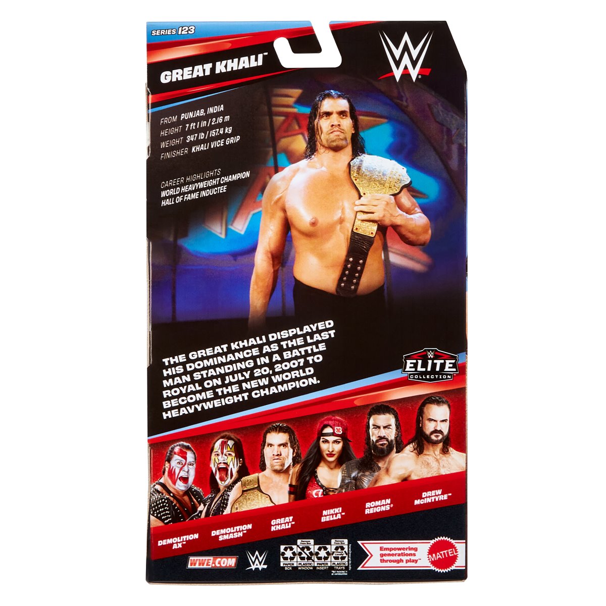 WWE Elite Collection Series 123 Action Figure Case of 8