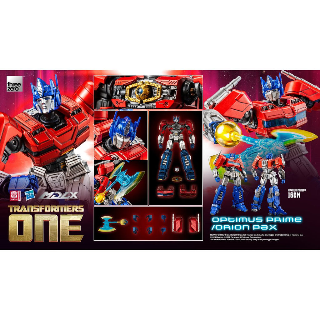 Transformers One Optimus Prime/Orion Pax MDLX Action Figure