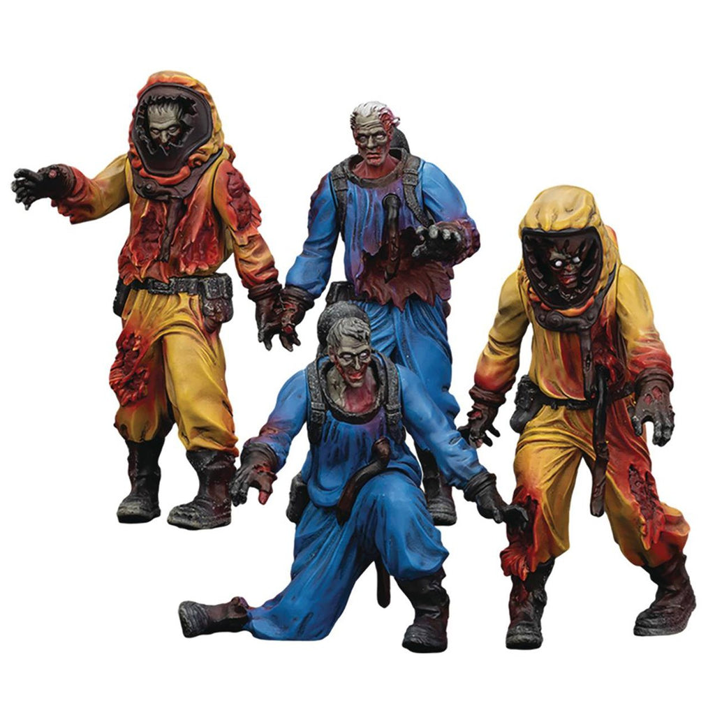 Joy Toy Dark Source Zombie Biochemical Lab 1:25 Scale Action Figure 4-Pack