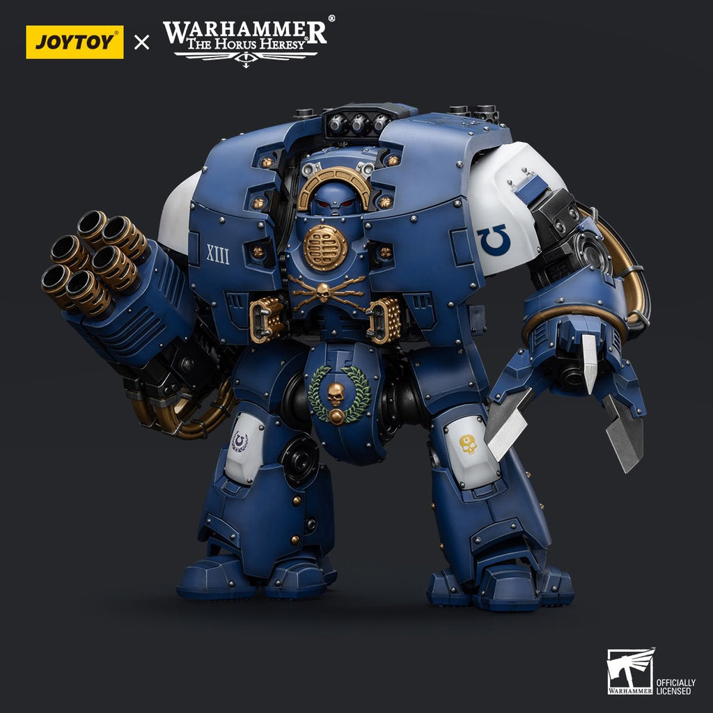 Joy Toy Warhammer 40,000 Ultramarines Leviathan Dreadnought with Cyclonic Melta Lance and Claws 1:18 Action Figure