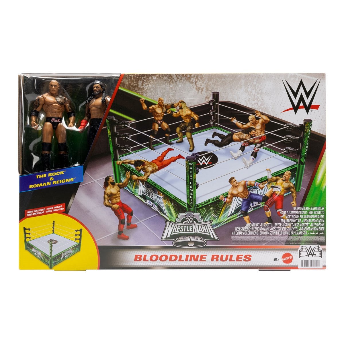 WWE Bloodline Rules Playset