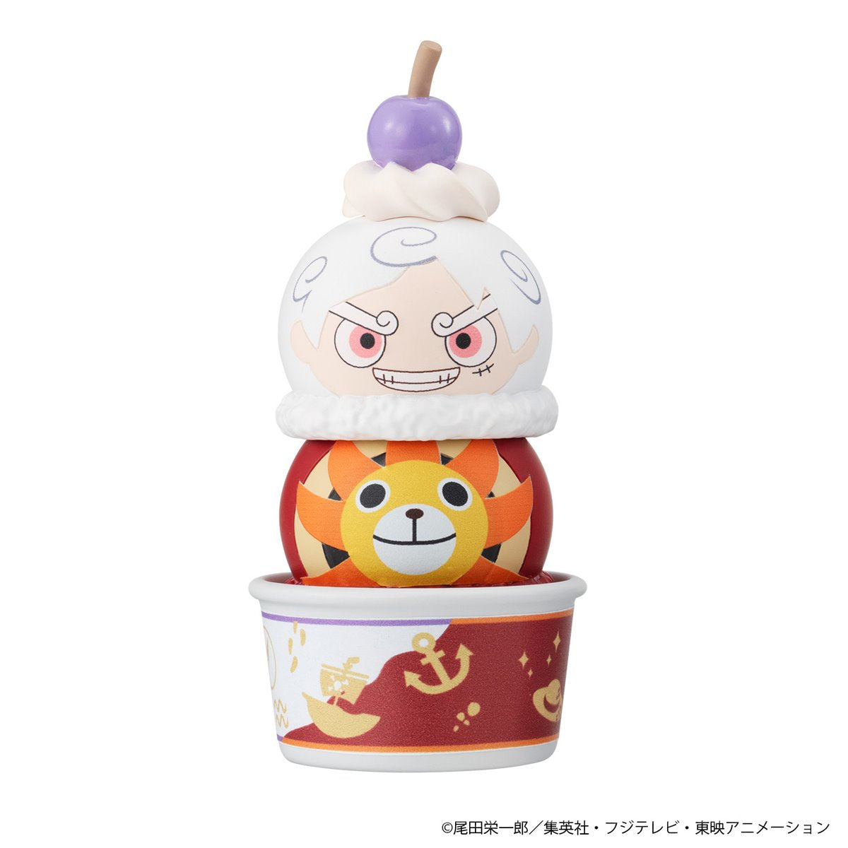 One Piece Stack Up and Change Tsumichen Mini-Figure Case of 6