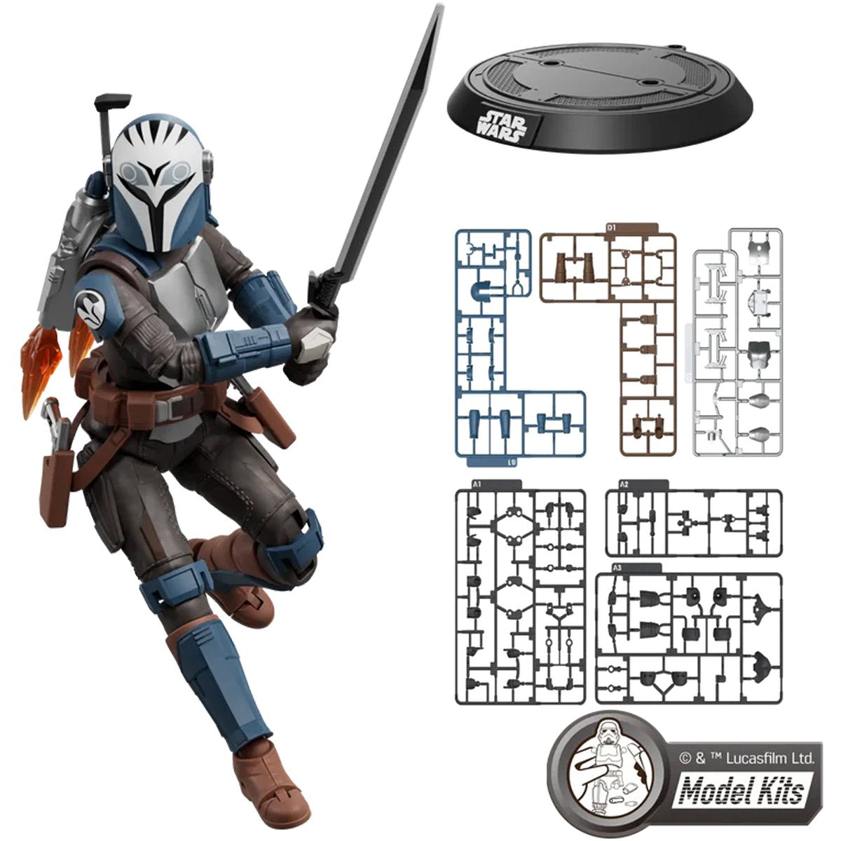 Star Wars: The Mandalorian Bo-Katan Kryze Classic Class 06 Model Kit