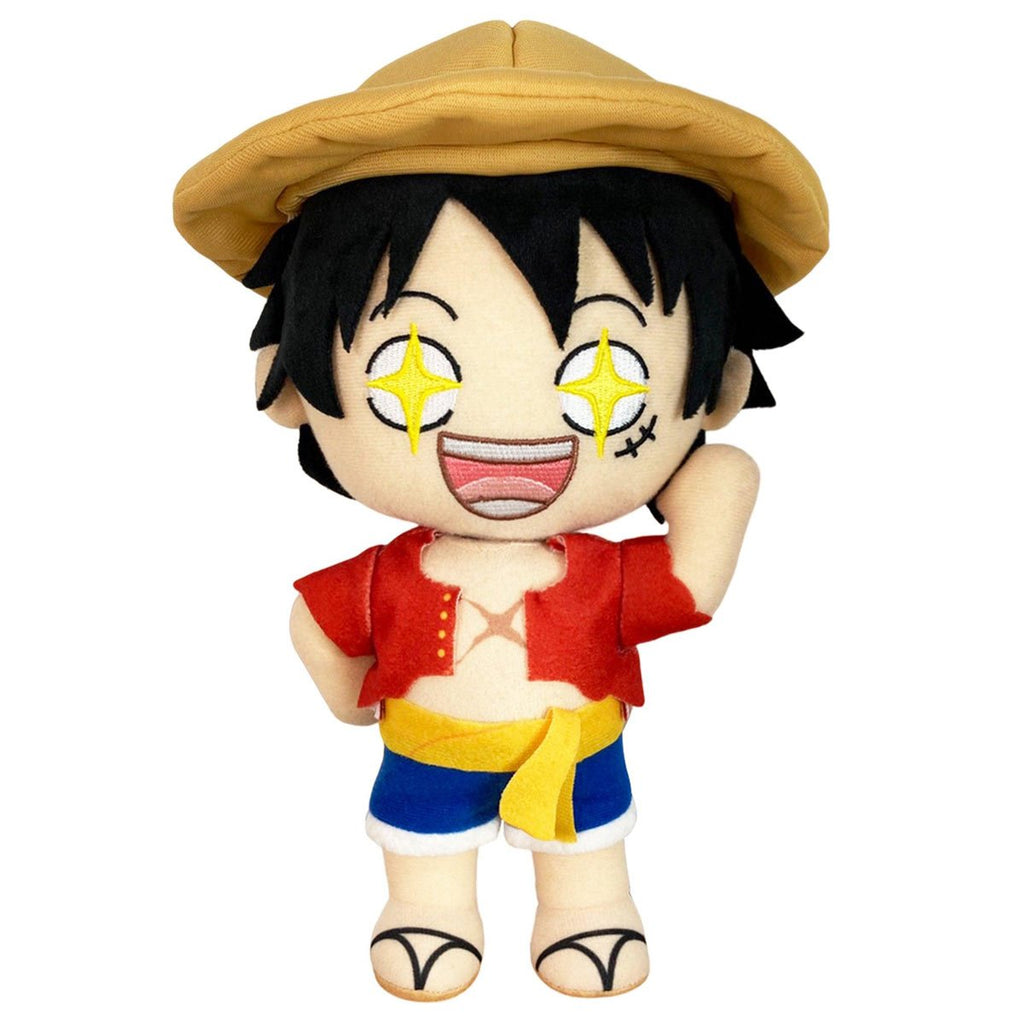 One Piece Monkey D. Luffy Change Face 8-Inch Plush