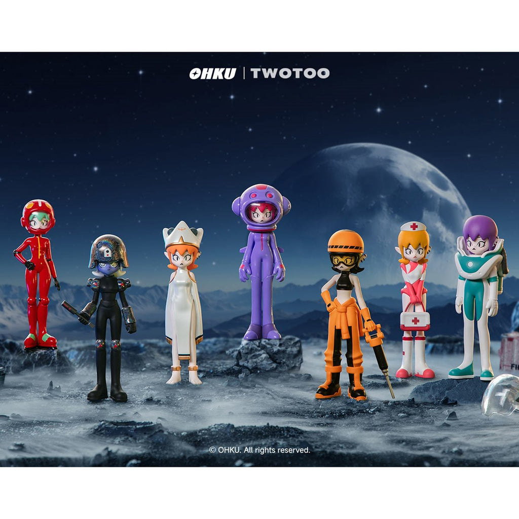 Twotoo Planes Investigation Bureau Series Blind-Box Mini-Figure Case of 6