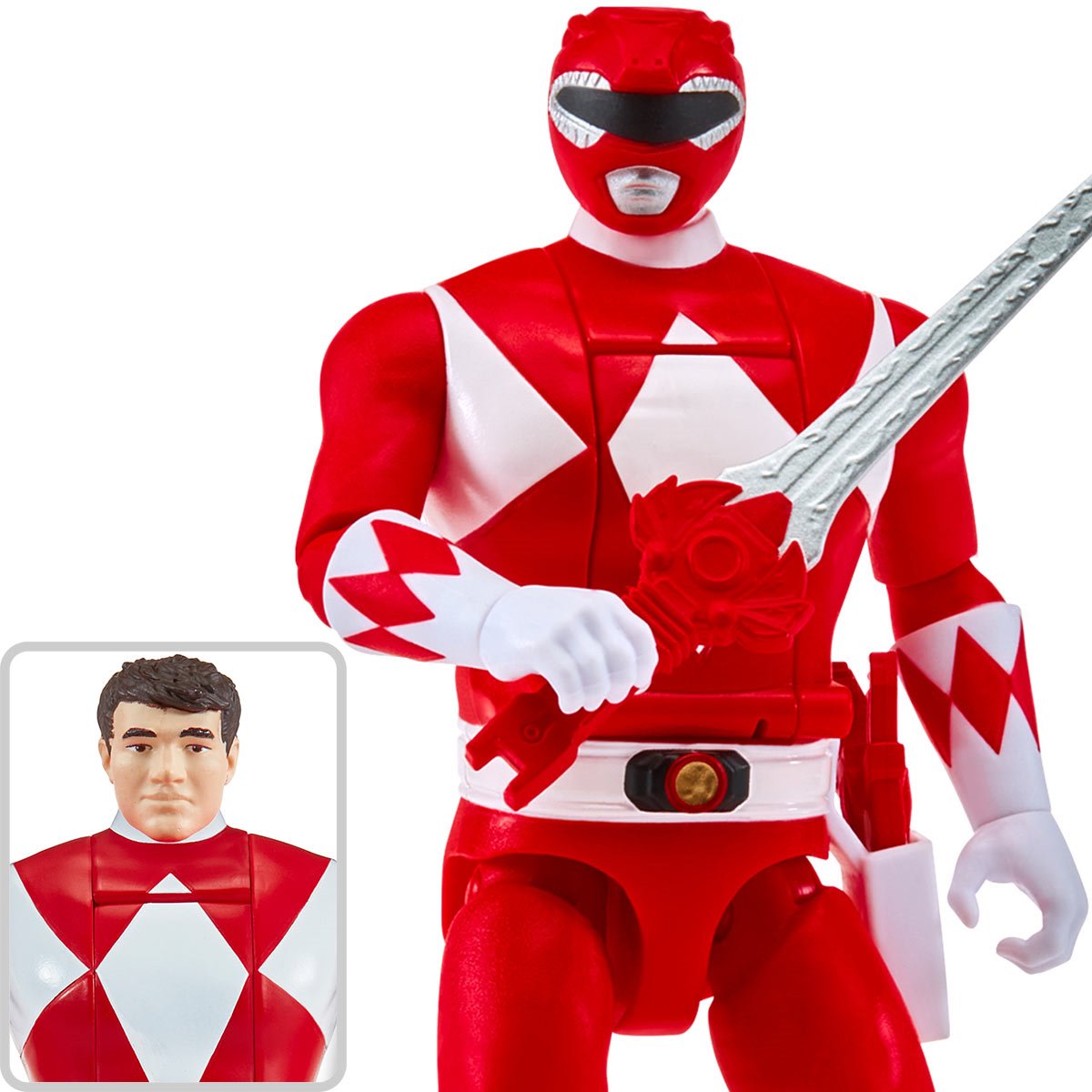 Mighty Morphin Power Rangers: Re-Ignition Auto Morphin Red Ranger Action Figure