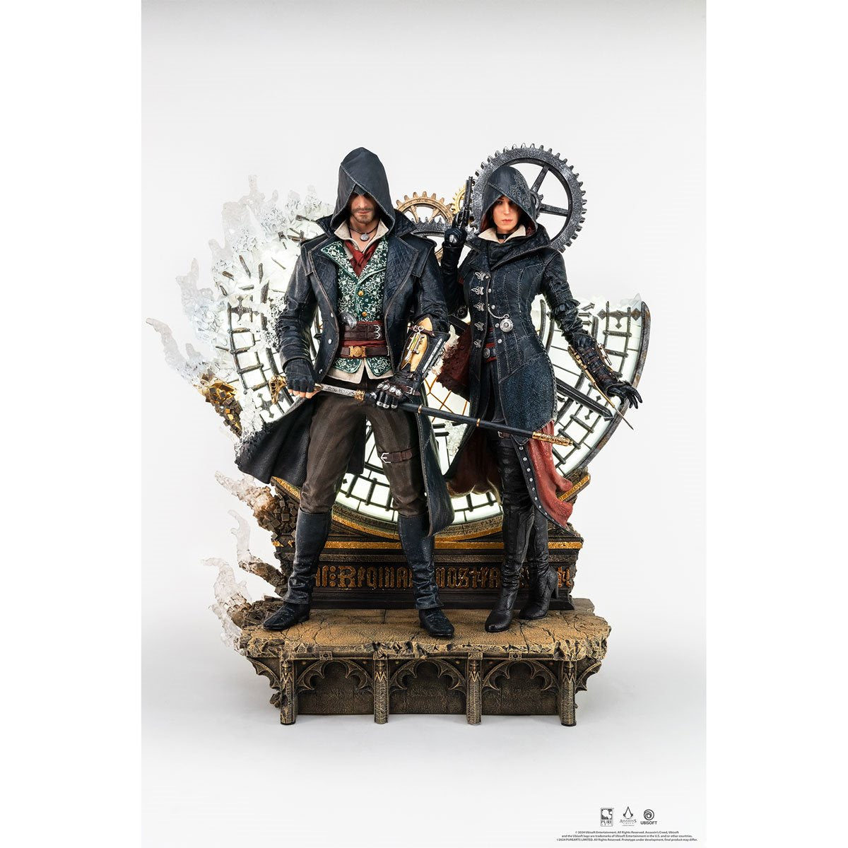 Assassin's Creed Syndicate Animus Jacob and Evie 1:4 Scale Resin Statue
