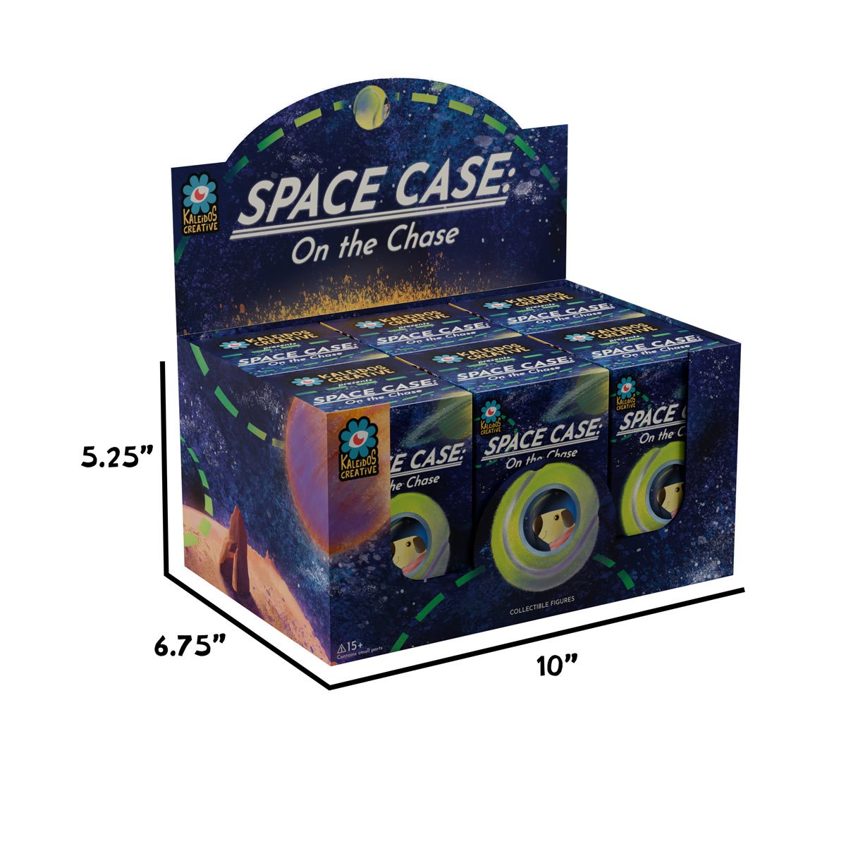 Space Case Blind-Box Mini-Figure Case of 6