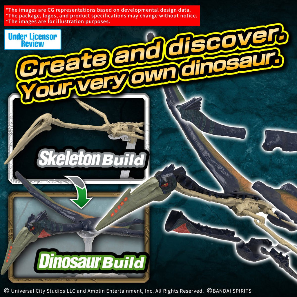 Jurassic World Quetzalcoatlus Plannosaurus Model Kit