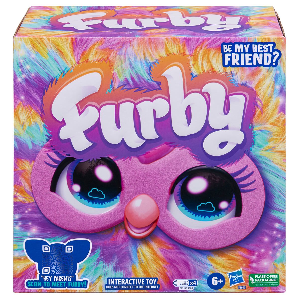 Furby Tie Dye Interactive Electronic Plush Toy
