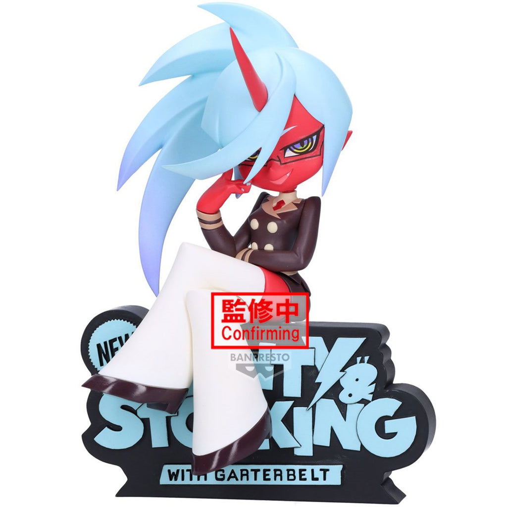 New Panty and Stocking with Garterbelt Kneesocks B Monitor Top Figz Statue