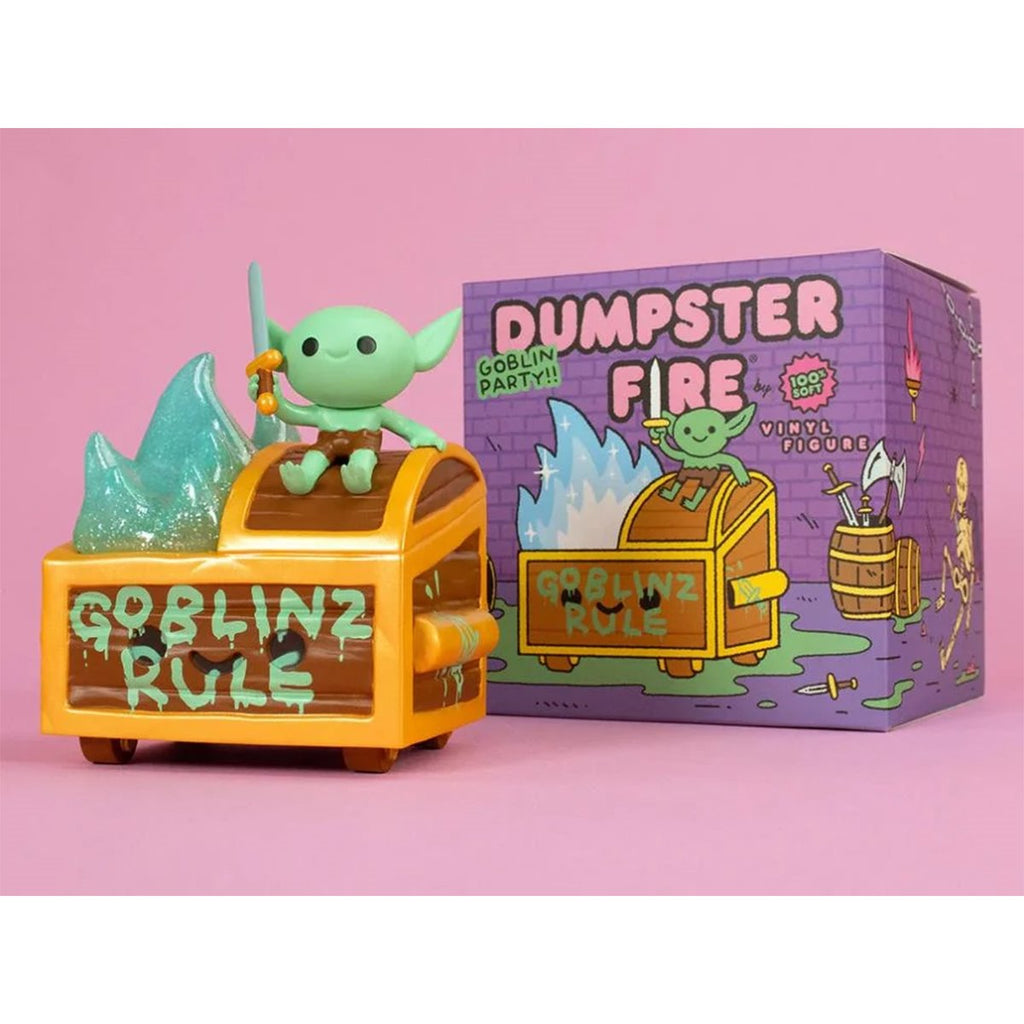 Dumpster Fire Goblin Party Limited Edition Vinyl Figure
