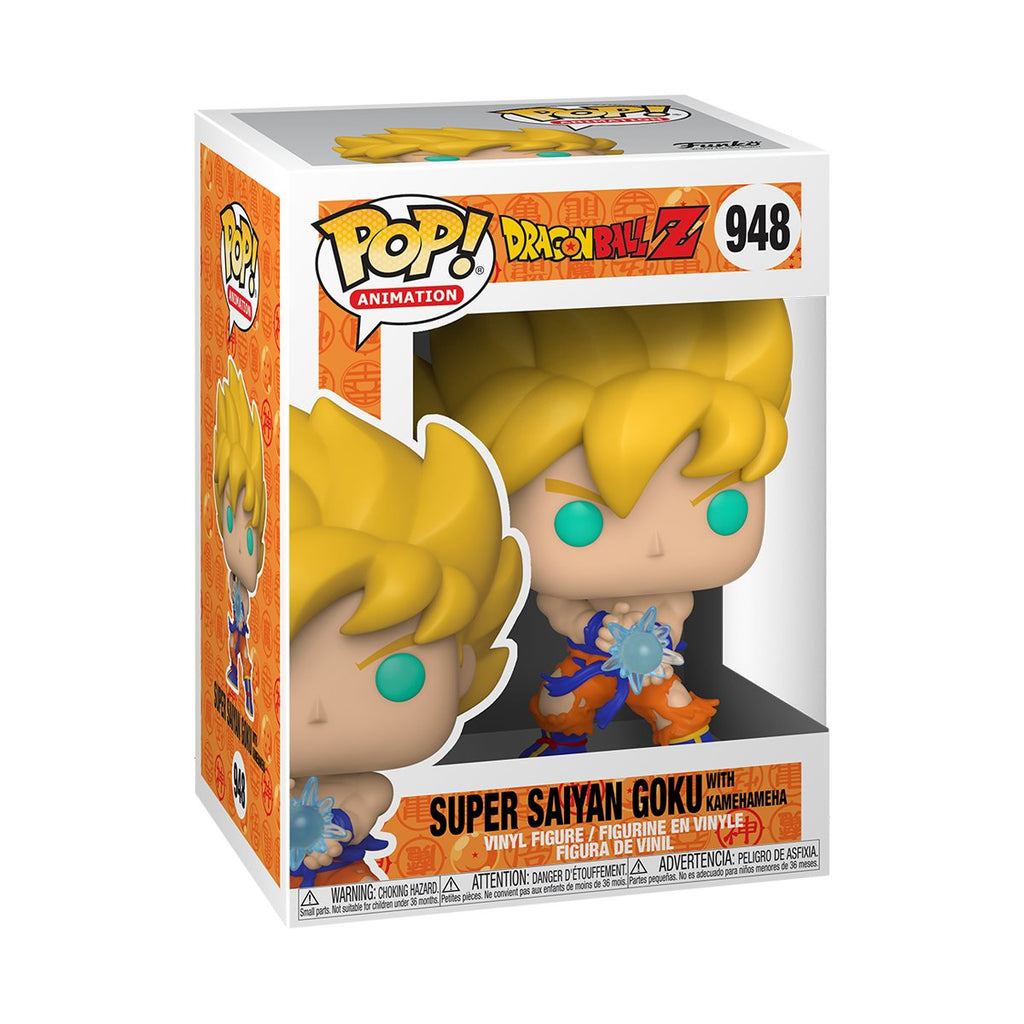 Dragon Ball Z Super Saiyan Goku with Kamehameha Wave Funko Pop! Vinyl Figure #948