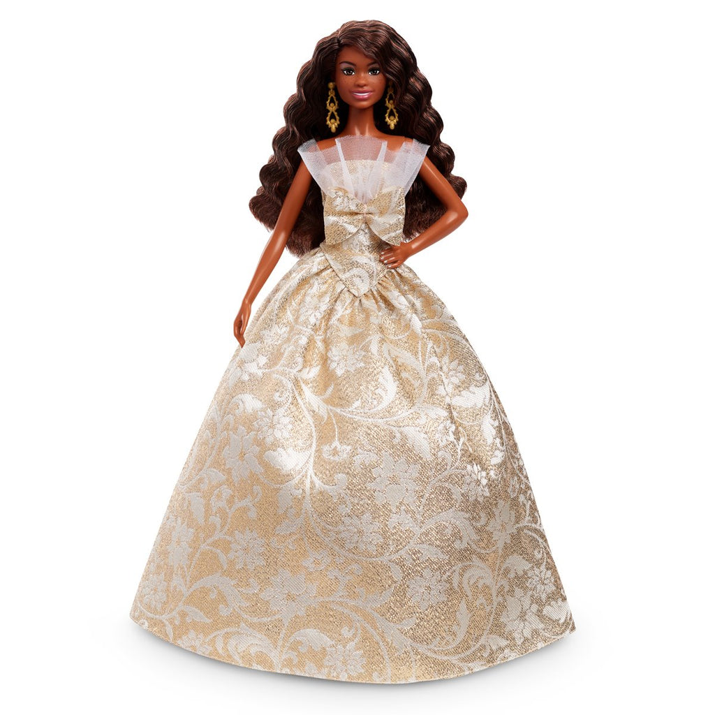 Barbie 2025 Holiday Doll with Brown Hair