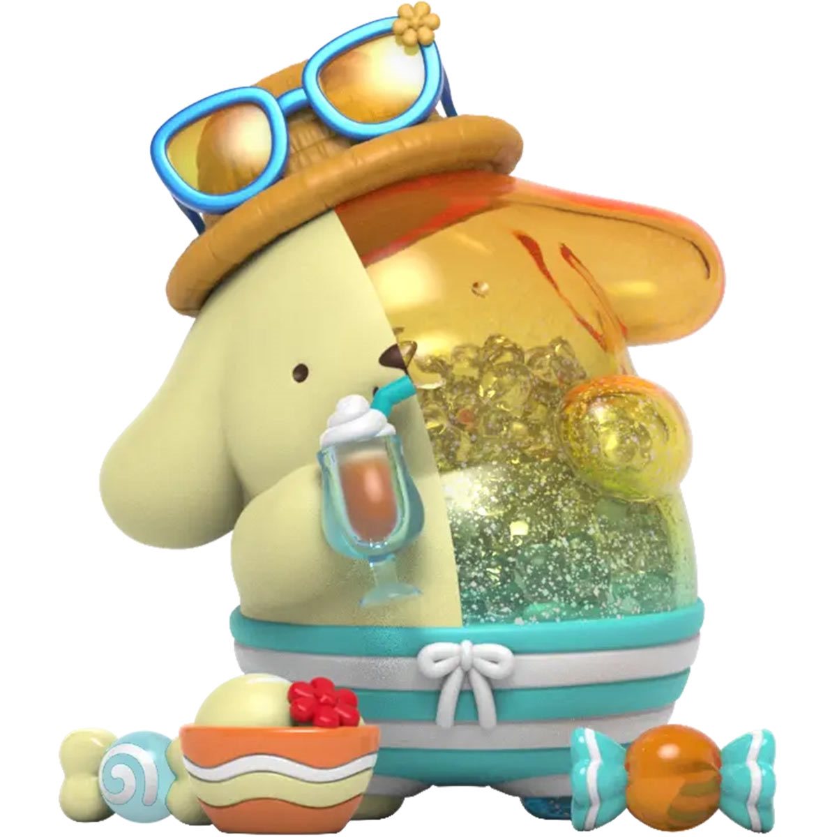Sanrio x Kandy Pompompurin Seabreeze Vinyl Figure