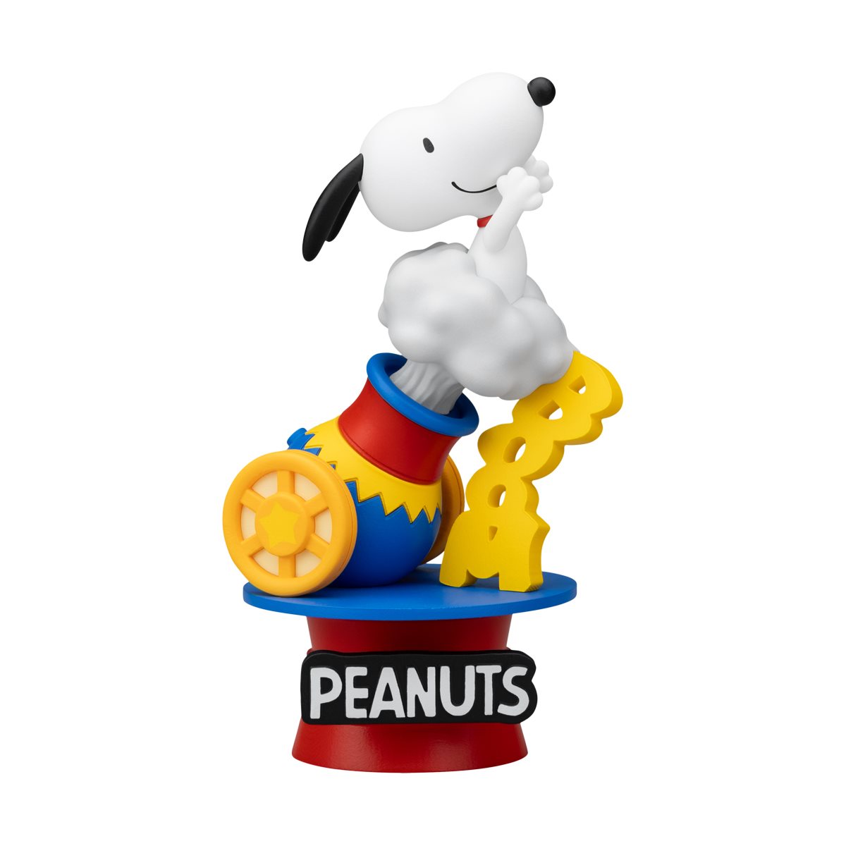 Peanuts Snoopy Cannon DS-166 D-Stage Statue